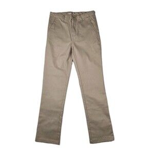 Boys Old Navy Slim Fit Size 14 Built In Flex Adjustable Waist Beige